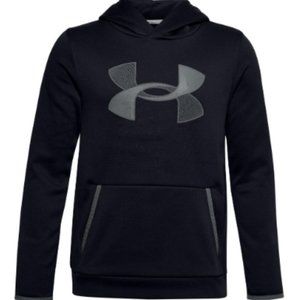 Under Armour Boys’ Big Logo Fleece Hoodie YLG/JG/G